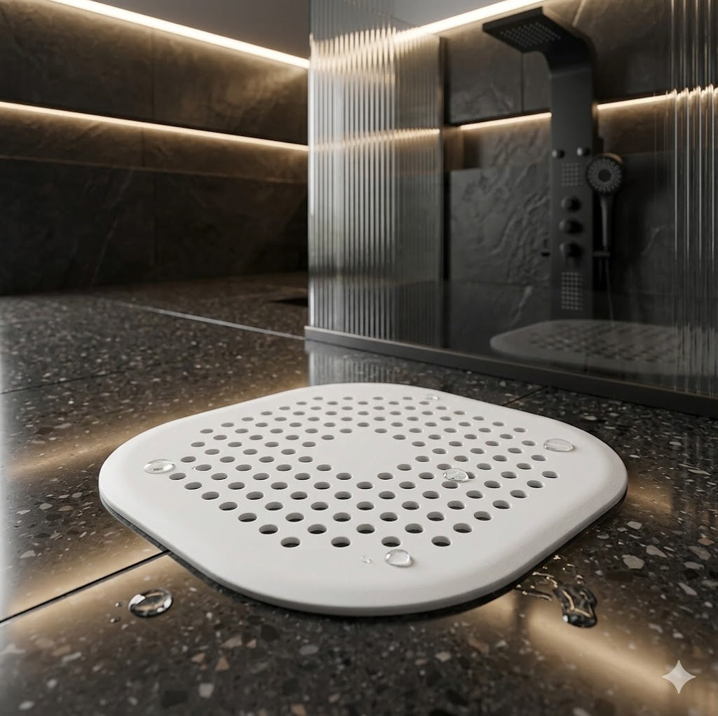 Silicone Sink & Shower Drain Stopper & Hair Catcher