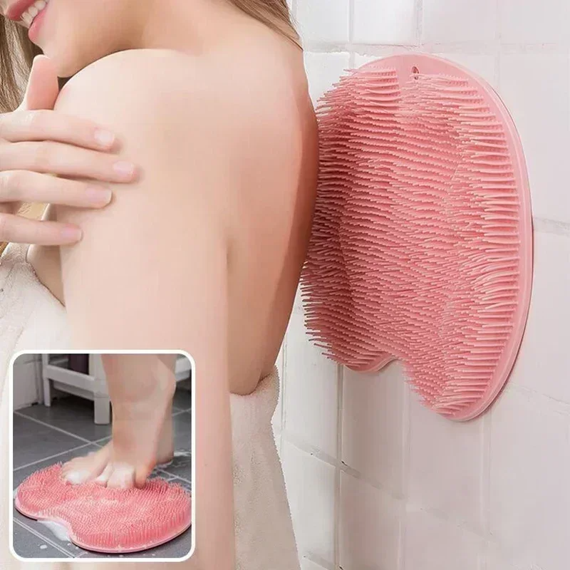 Herramienta exfoliante y masajeador de ducha