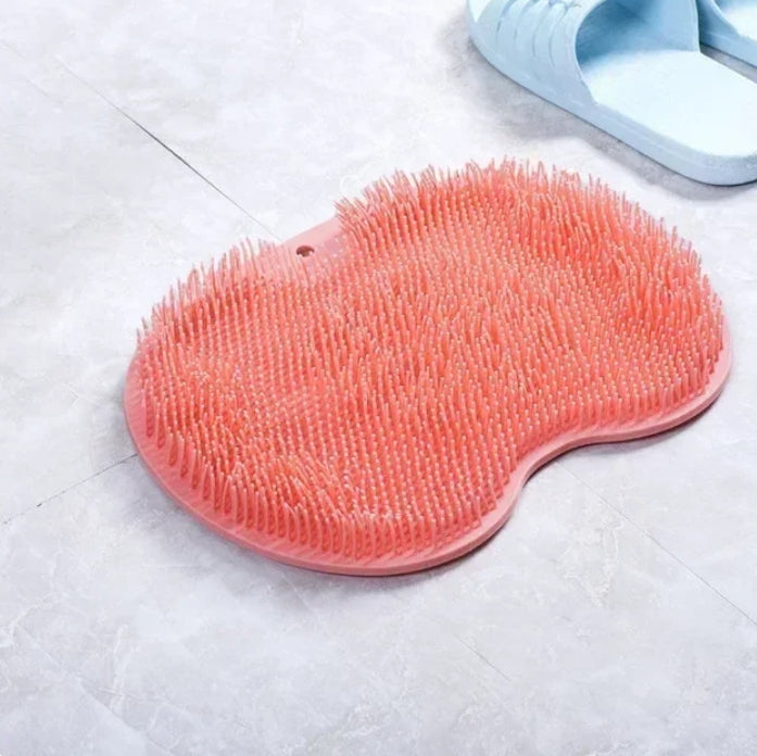Herramienta exfoliante y masajeador de ducha