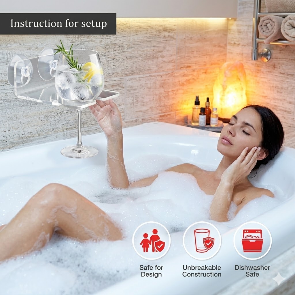 Shower Adhesive Cup Holder