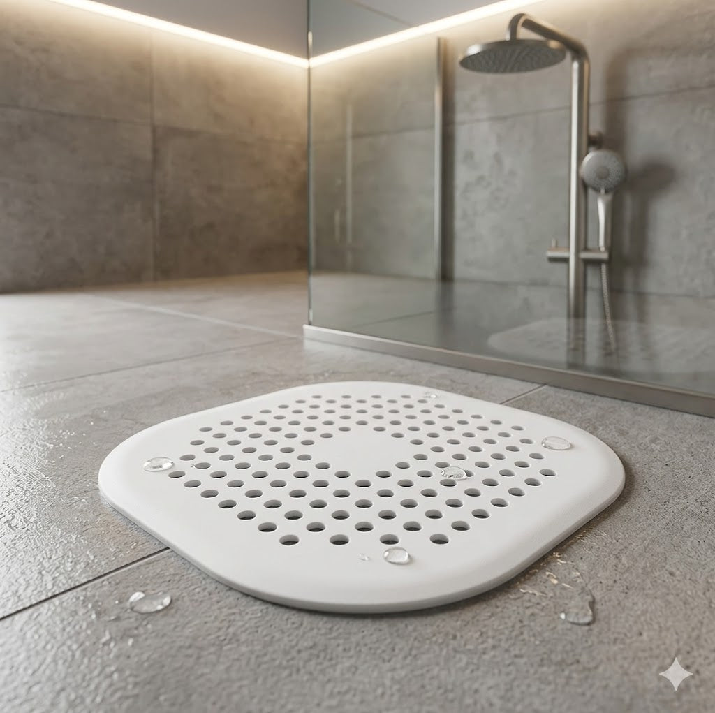 Silicone Sink & Shower Drain Stopper & Hair Catcher