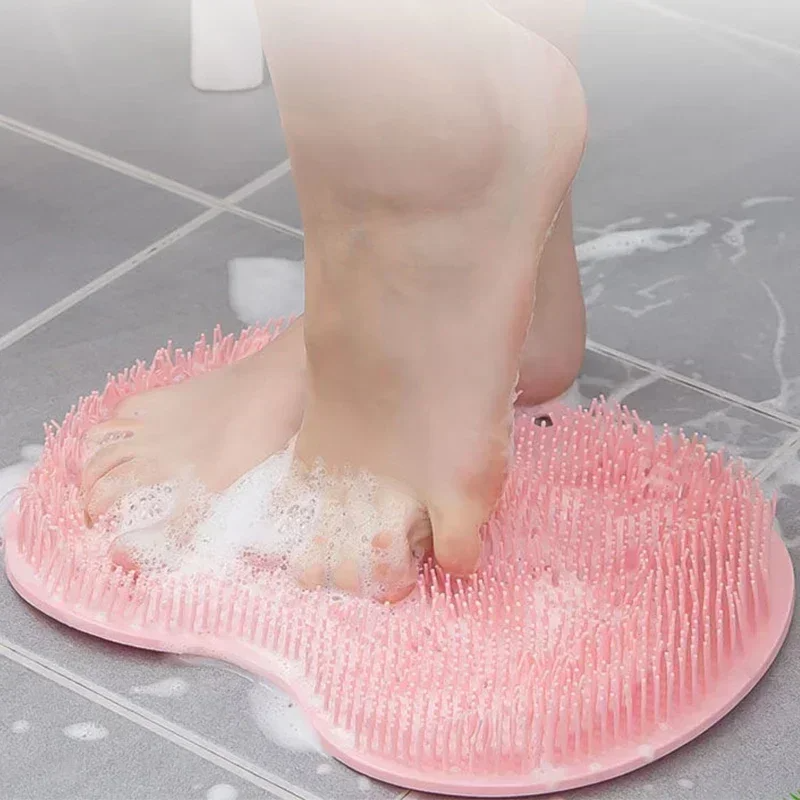 Herramienta exfoliante y masajeador de ducha