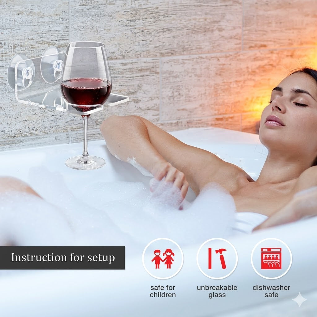 Shower Adhesive Cup Holder