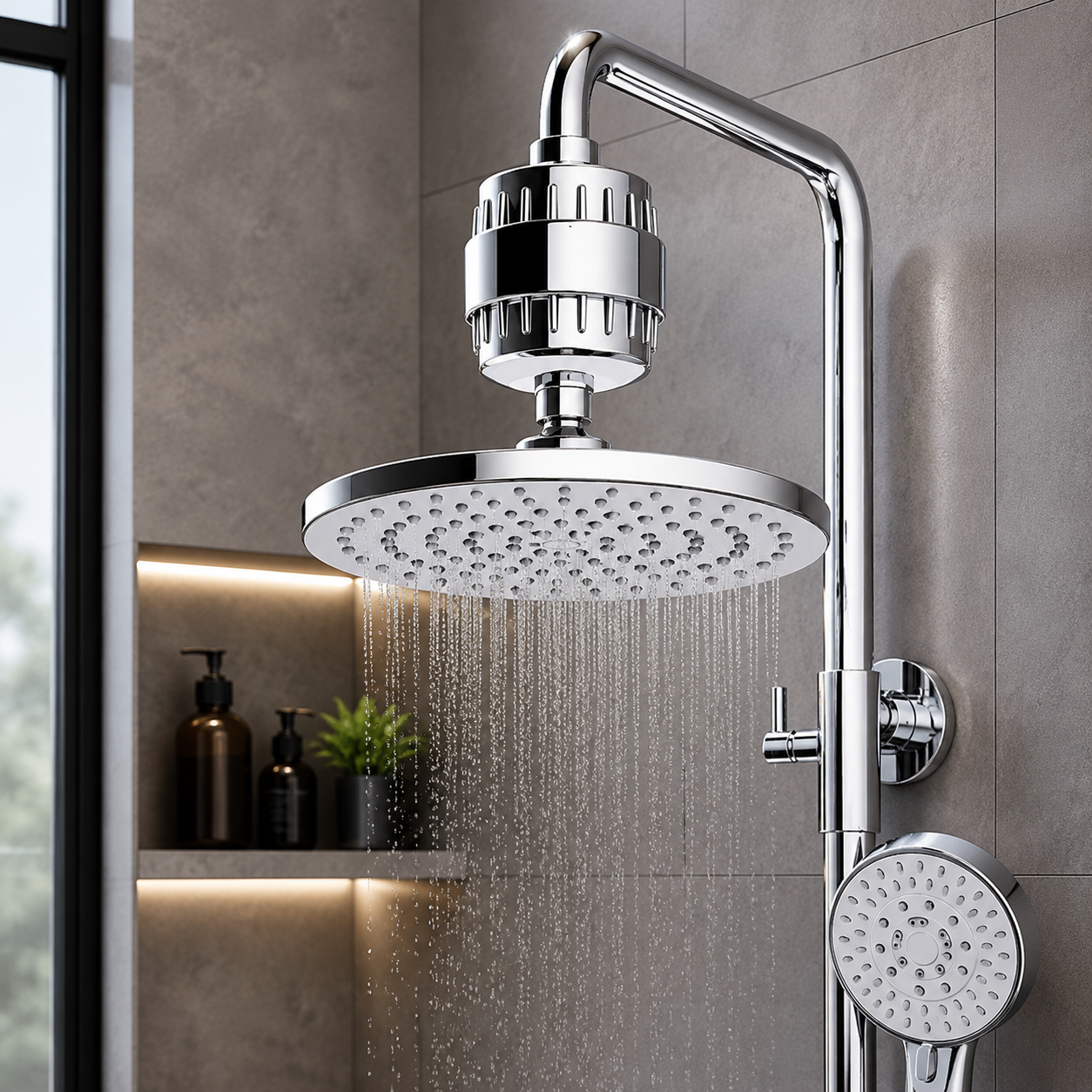 Shower Filter - Removes Chlorine, Heavy Metals & Bacteria