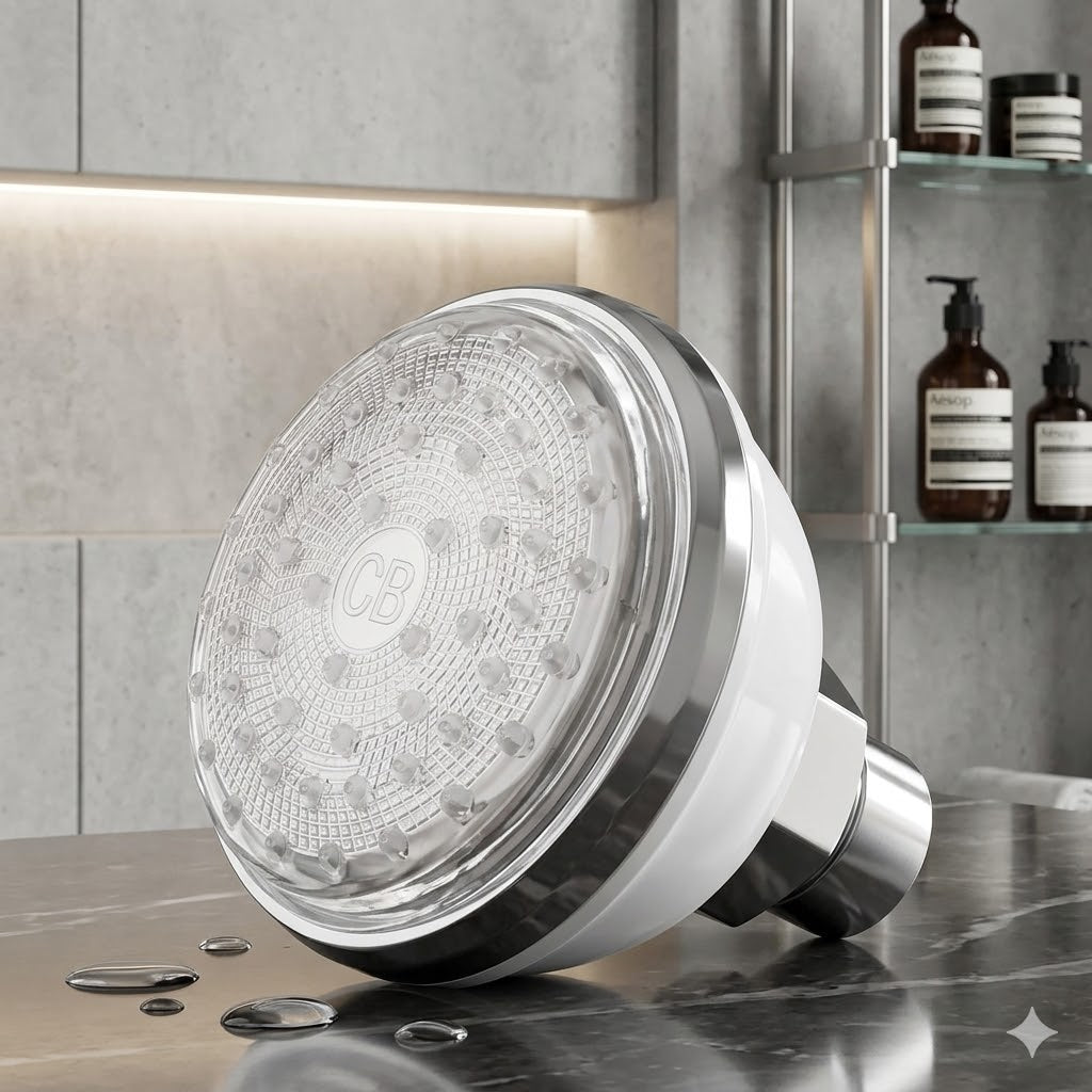Rociador superior de ducha LED