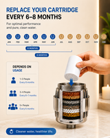 Replacement Filter Cartridge - Refill for your Shower Filter