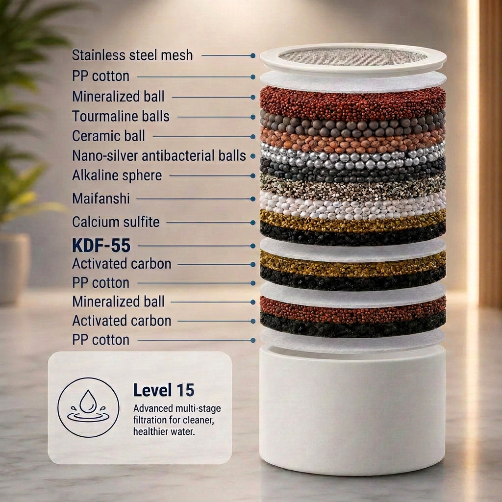 Replacement Filter Cartridge - Refill for your Shower Filter