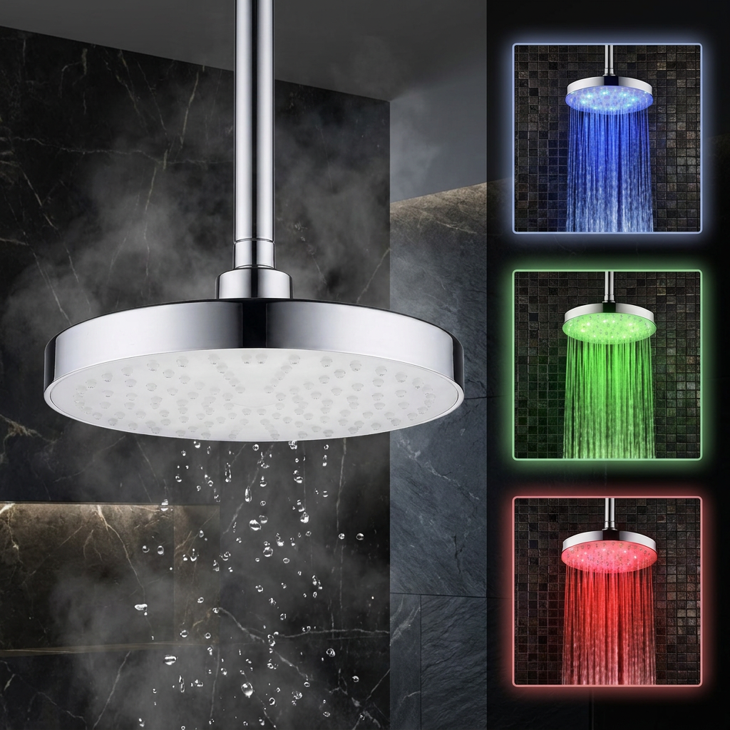 Luminous Color Changing Shower Head